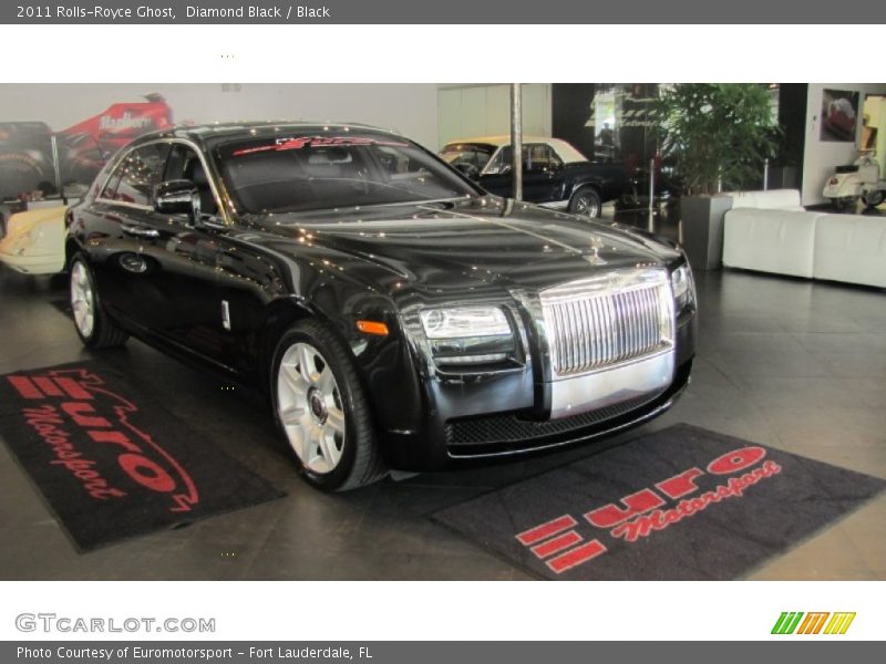 Diamond Black / Black 2011 Rolls-Royce Ghost