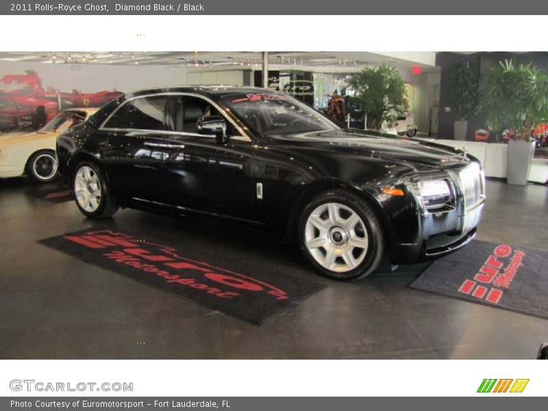 Diamond Black / Black 2011 Rolls-Royce Ghost