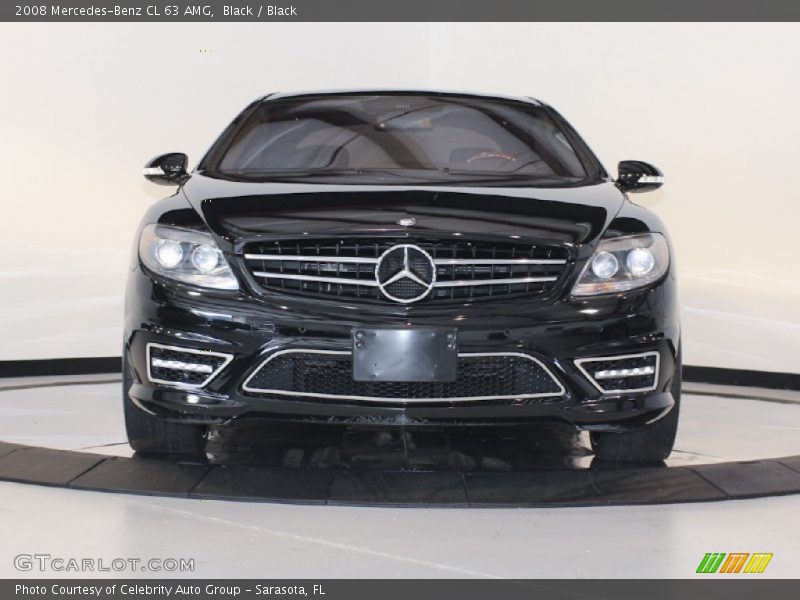 Black / Black 2008 Mercedes-Benz CL 63 AMG