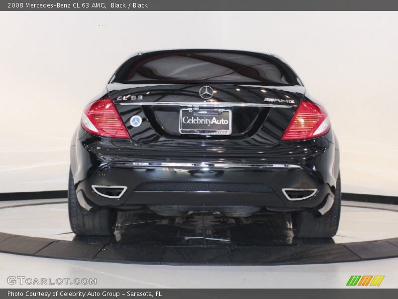 Black / Black 2008 Mercedes-Benz CL 63 AMG