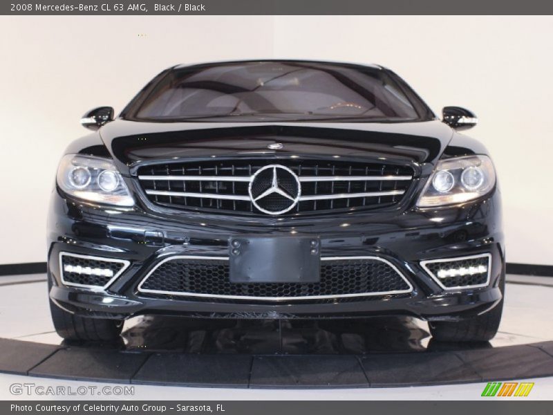 Black / Black 2008 Mercedes-Benz CL 63 AMG