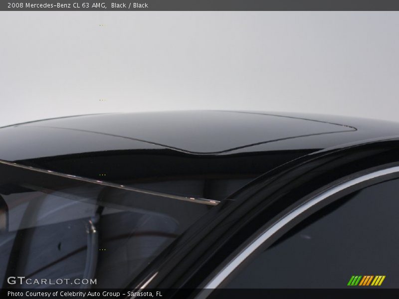Black / Black 2008 Mercedes-Benz CL 63 AMG