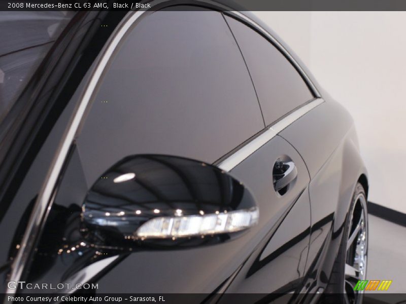Black / Black 2008 Mercedes-Benz CL 63 AMG