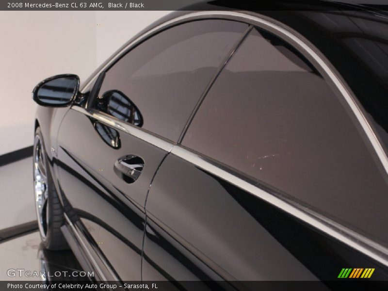 Black / Black 2008 Mercedes-Benz CL 63 AMG