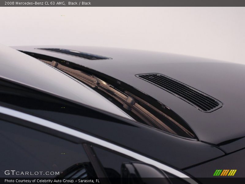 Black / Black 2008 Mercedes-Benz CL 63 AMG