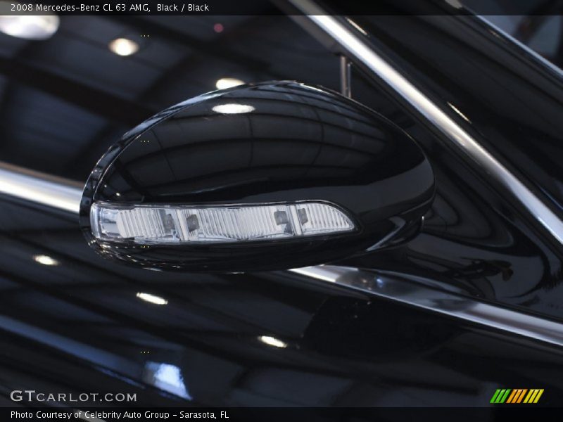 Black / Black 2008 Mercedes-Benz CL 63 AMG