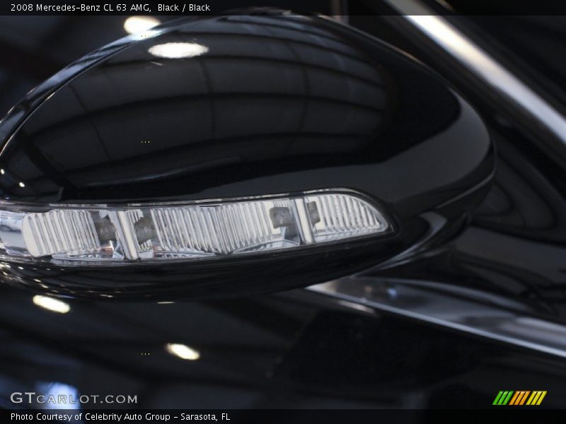 Black / Black 2008 Mercedes-Benz CL 63 AMG