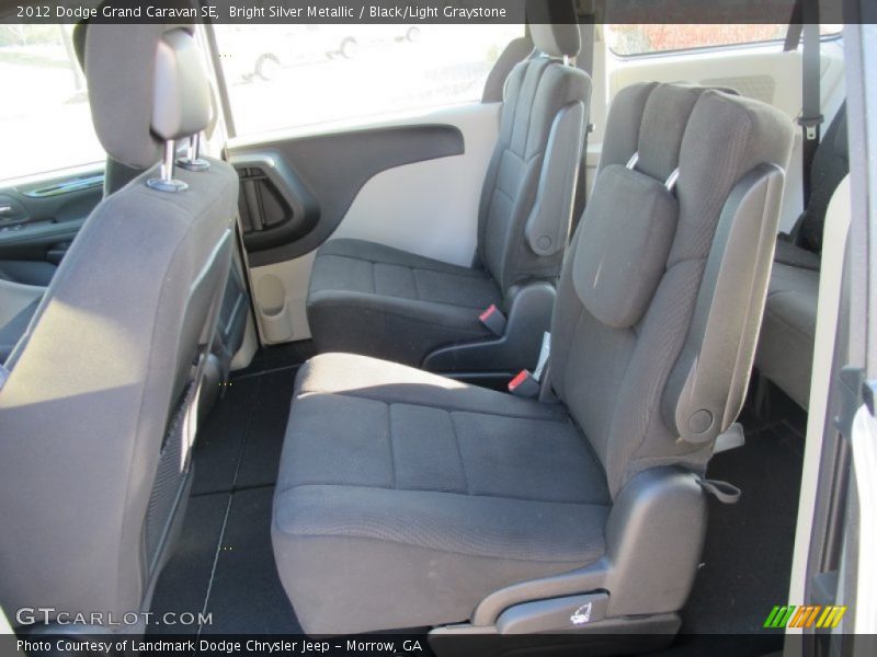 Bright Silver Metallic / Black/Light Graystone 2012 Dodge Grand Caravan SE