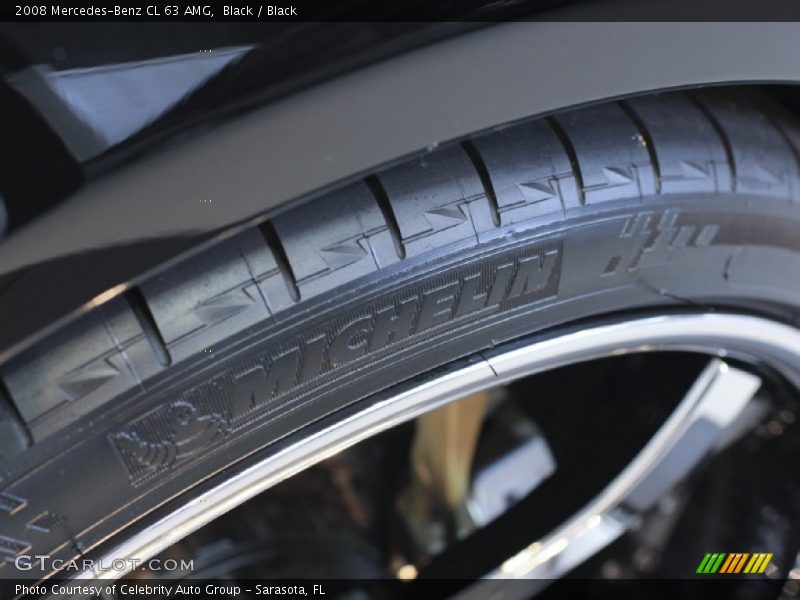 Black / Black 2008 Mercedes-Benz CL 63 AMG