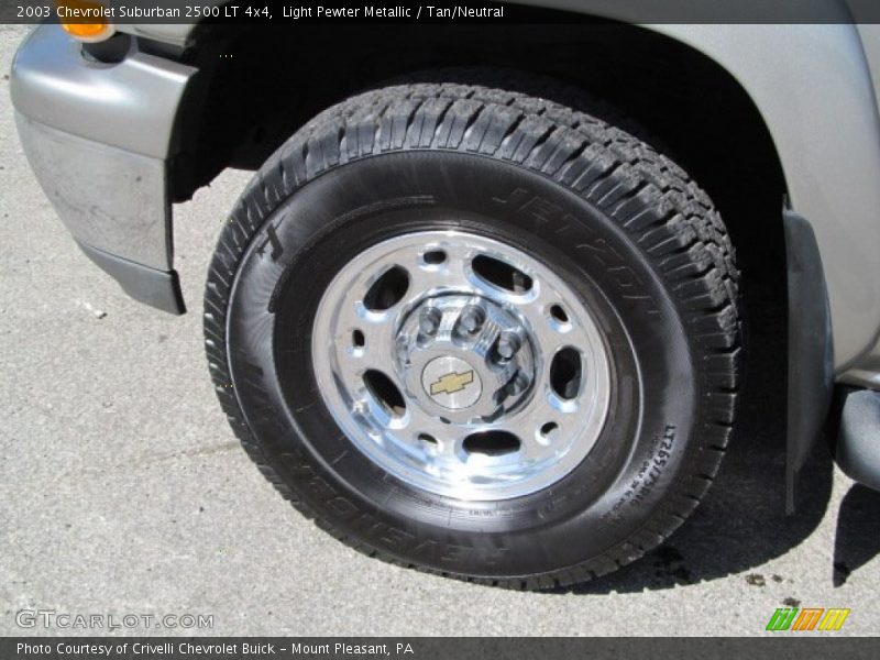  2003 Suburban 2500 LT 4x4 Wheel