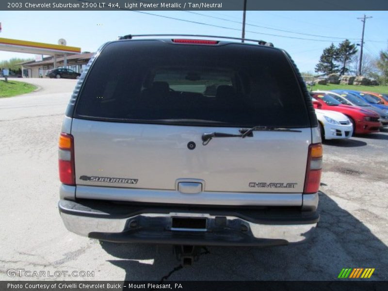 Light Pewter Metallic / Tan/Neutral 2003 Chevrolet Suburban 2500 LT 4x4
