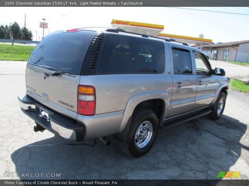 Light Pewter Metallic / Tan/Neutral 2003 Chevrolet Suburban 2500 LT 4x4