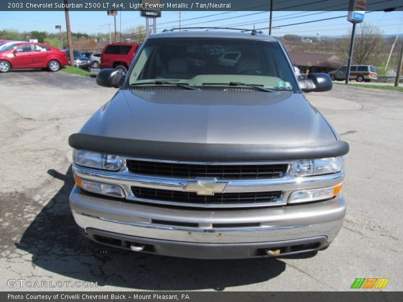 Light Pewter Metallic / Tan/Neutral 2003 Chevrolet Suburban 2500 LT 4x4