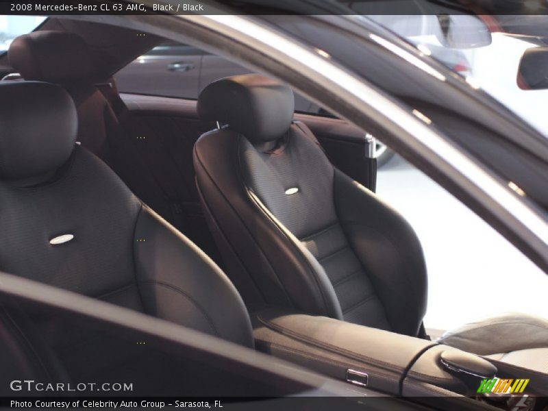 Black / Black 2008 Mercedes-Benz CL 63 AMG