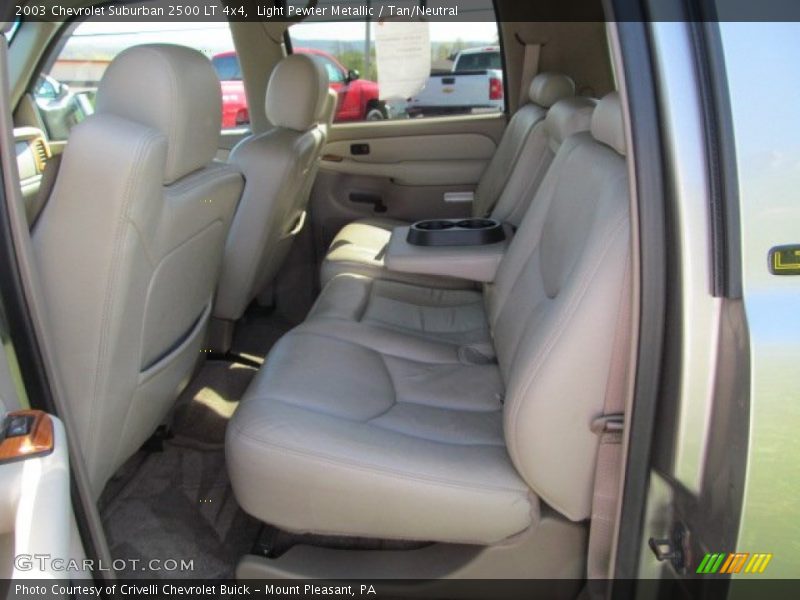 Rear Seat of 2003 Suburban 2500 LT 4x4