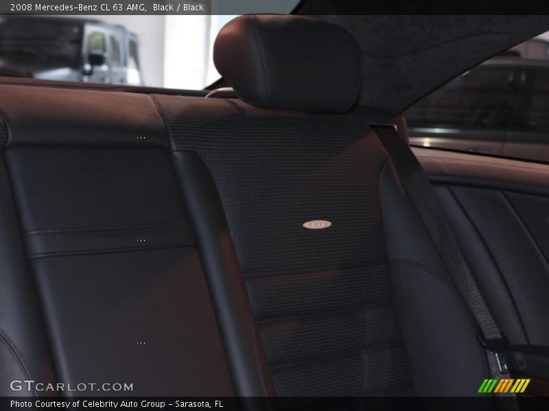 Black / Black 2008 Mercedes-Benz CL 63 AMG