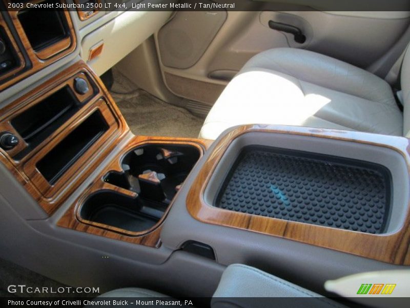 Light Pewter Metallic / Tan/Neutral 2003 Chevrolet Suburban 2500 LT 4x4