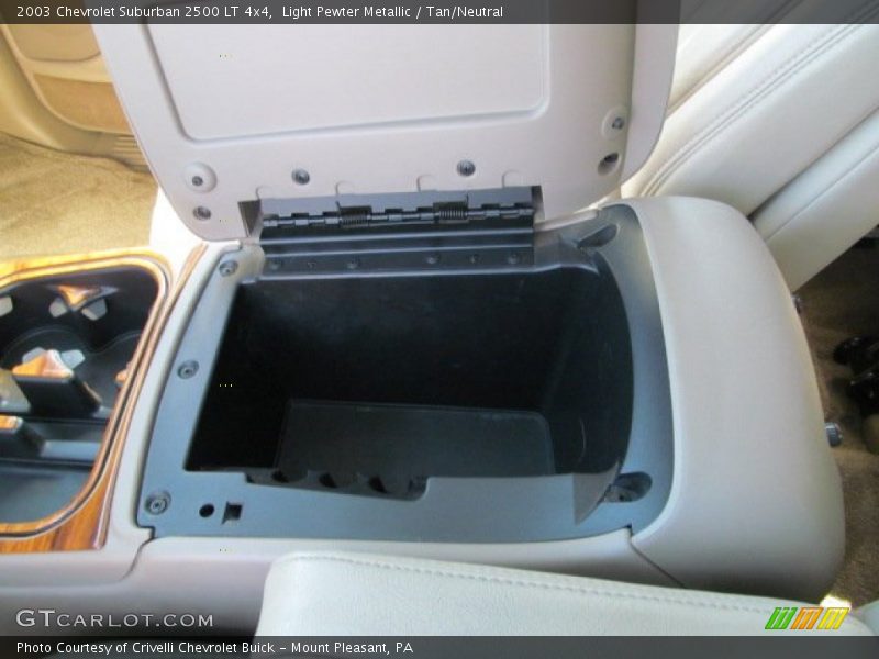 Light Pewter Metallic / Tan/Neutral 2003 Chevrolet Suburban 2500 LT 4x4