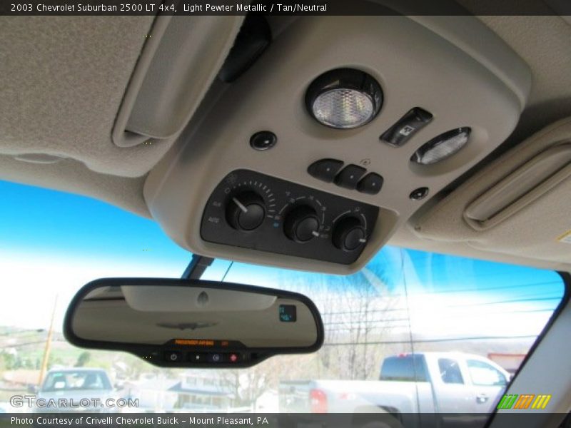 Light Pewter Metallic / Tan/Neutral 2003 Chevrolet Suburban 2500 LT 4x4