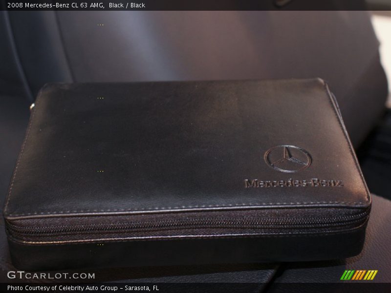 Black / Black 2008 Mercedes-Benz CL 63 AMG