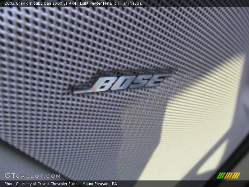 Light Pewter Metallic / Tan/Neutral 2003 Chevrolet Suburban 2500 LT 4x4