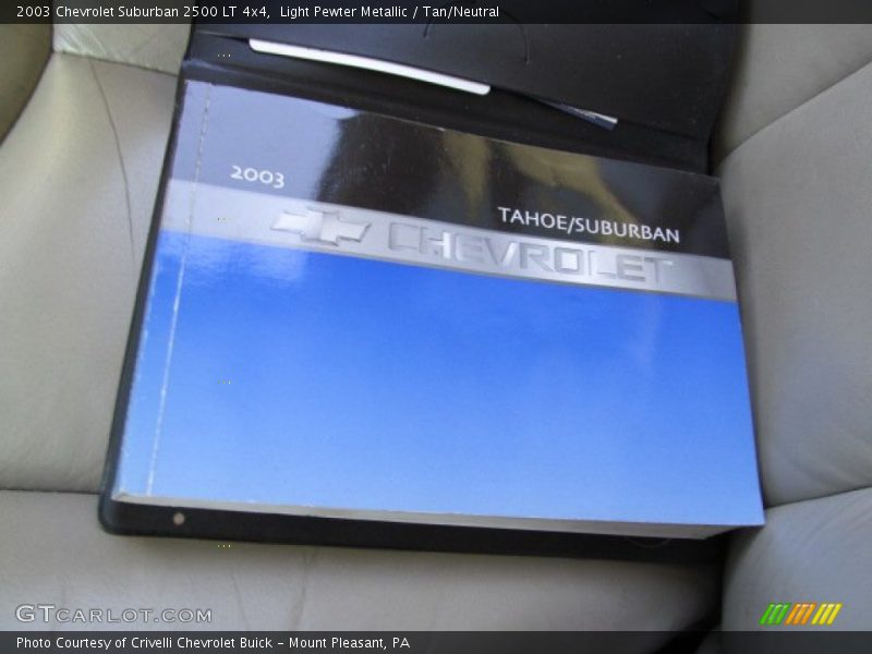 Books/Manuals of 2003 Suburban 2500 LT 4x4