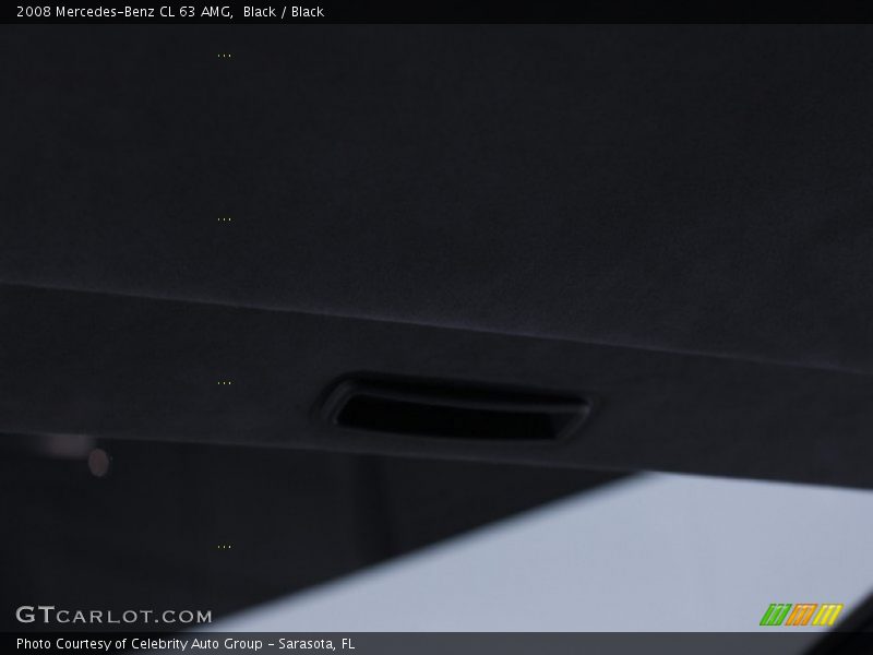Black / Black 2008 Mercedes-Benz CL 63 AMG