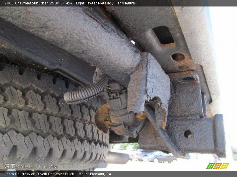 Light Pewter Metallic / Tan/Neutral 2003 Chevrolet Suburban 2500 LT 4x4