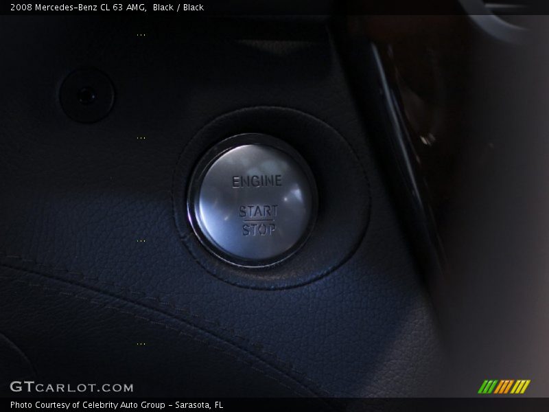 Black / Black 2008 Mercedes-Benz CL 63 AMG