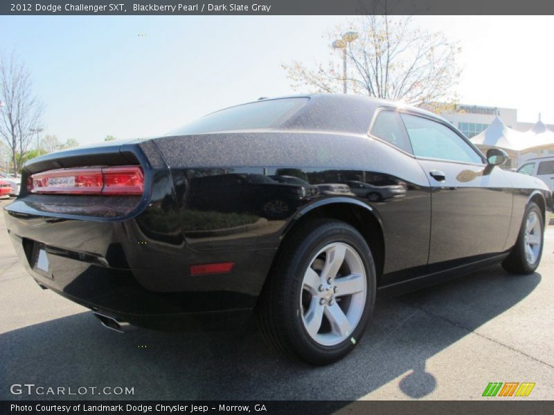 Blackberry Pearl / Dark Slate Gray 2012 Dodge Challenger SXT
