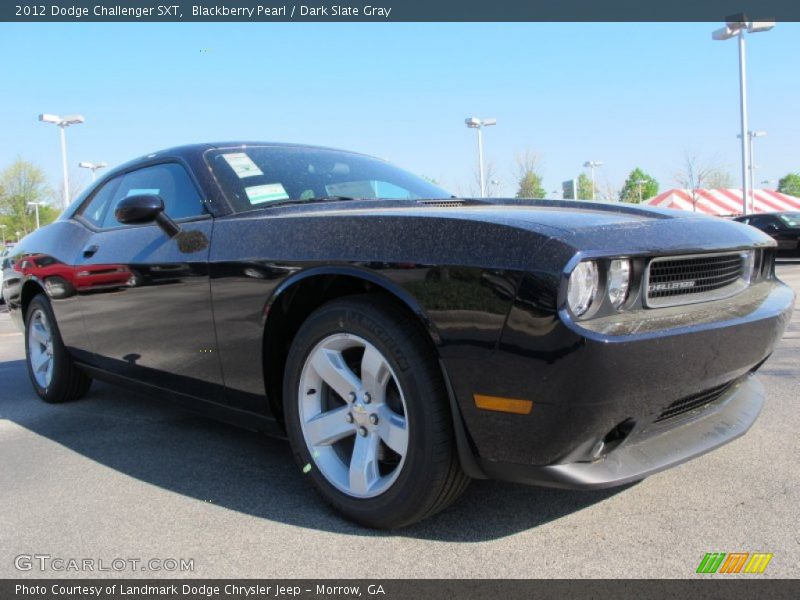 Blackberry Pearl / Dark Slate Gray 2012 Dodge Challenger SXT