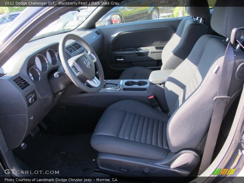 Blackberry Pearl / Dark Slate Gray 2012 Dodge Challenger SXT