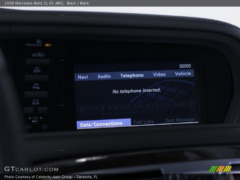 Black / Black 2008 Mercedes-Benz CL 63 AMG