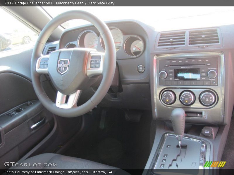 Blackberry Pearl / Dark Slate Gray 2012 Dodge Challenger SXT