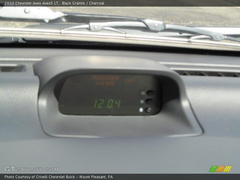 Black Granite / Charcoal 2010 Chevrolet Aveo Aveo5 LT
