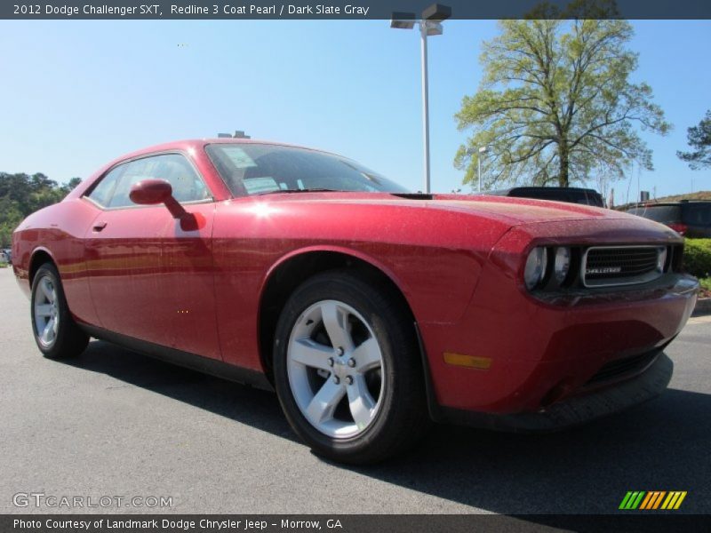 Redline 3 Coat Pearl / Dark Slate Gray 2012 Dodge Challenger SXT