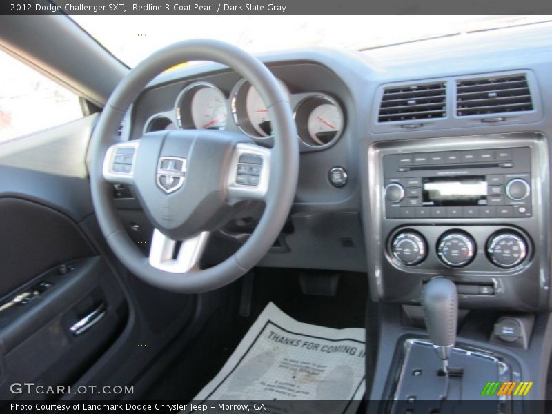 Redline 3 Coat Pearl / Dark Slate Gray 2012 Dodge Challenger SXT