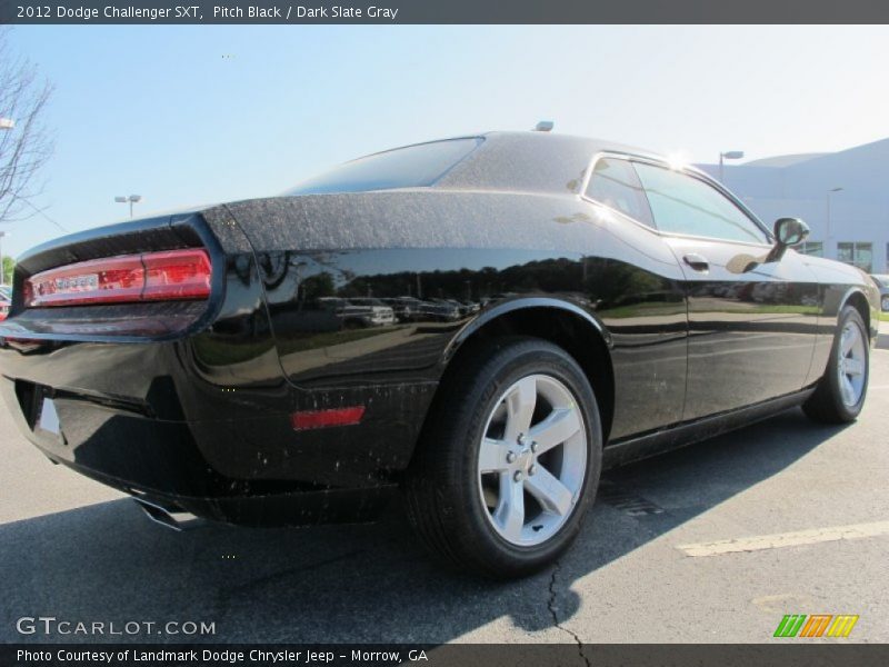 Pitch Black / Dark Slate Gray 2012 Dodge Challenger SXT
