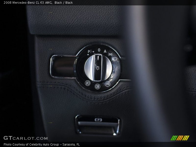 Black / Black 2008 Mercedes-Benz CL 63 AMG
