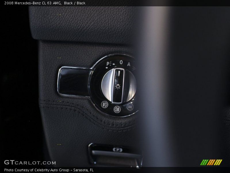 Black / Black 2008 Mercedes-Benz CL 63 AMG