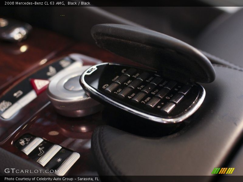 Black / Black 2008 Mercedes-Benz CL 63 AMG