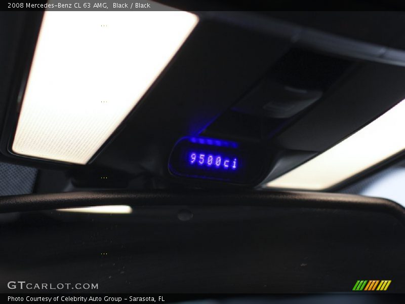 Black / Black 2008 Mercedes-Benz CL 63 AMG