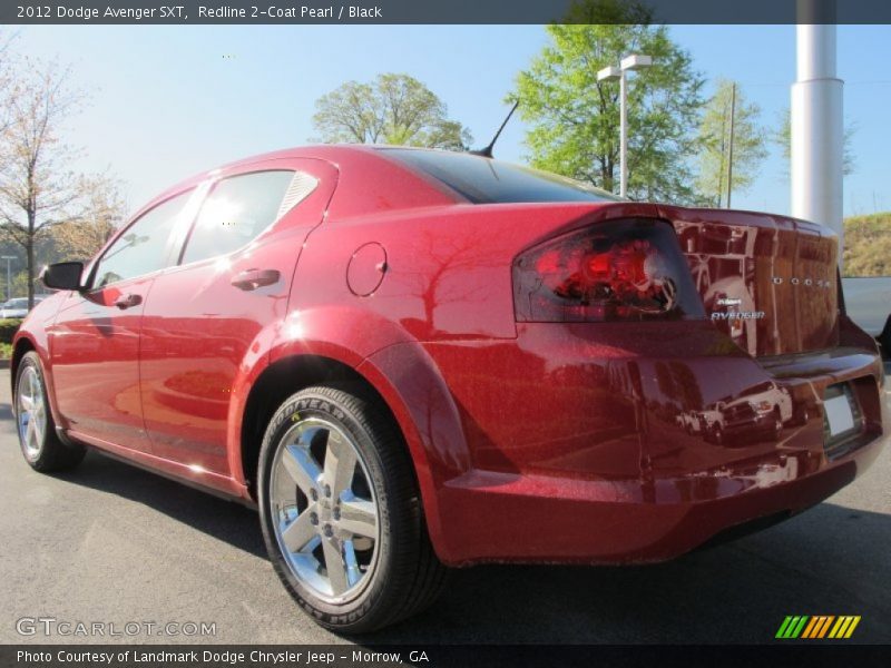 Redline 2-Coat Pearl / Black 2012 Dodge Avenger SXT