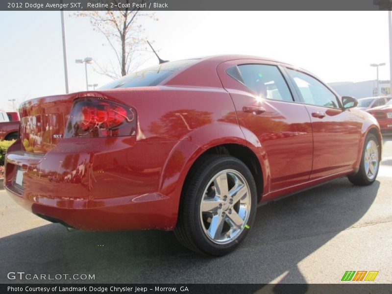Redline 2-Coat Pearl / Black 2012 Dodge Avenger SXT