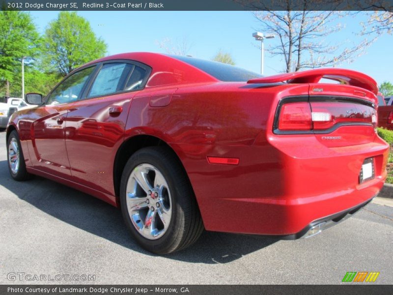 Redline 3-Coat Pearl / Black 2012 Dodge Charger SE