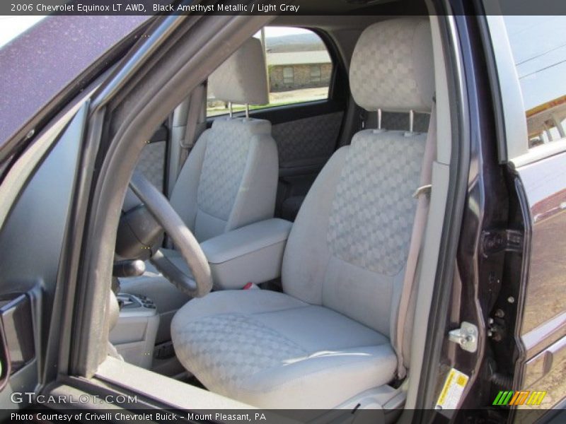 Black Amethyst Metallic / Light Gray 2006 Chevrolet Equinox LT AWD
