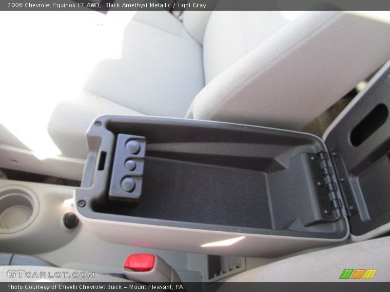 Black Amethyst Metallic / Light Gray 2006 Chevrolet Equinox LT AWD
