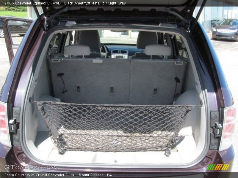 Black Amethyst Metallic / Light Gray 2006 Chevrolet Equinox LT AWD