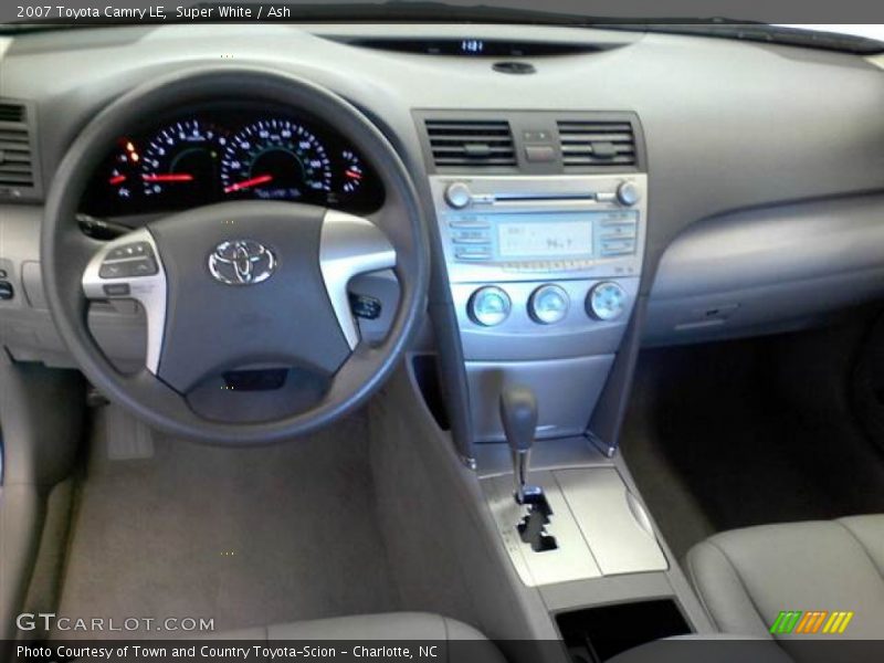 Super White / Ash 2007 Toyota Camry LE