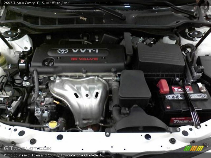 Super White / Ash 2007 Toyota Camry LE
